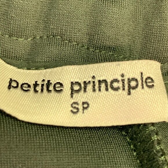 Petite Principle Women's Petite High Waisted Wide Leg Pull On Pants Size SP - Picture 7 of 14